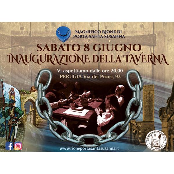 Inaugurazione Taverna del Magnifico Rione di Porta Santa Susanna